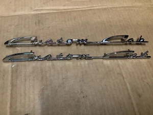 1957 1958 1959 1960 Ford Custom Cab door emblems new - Picture 1 of 2