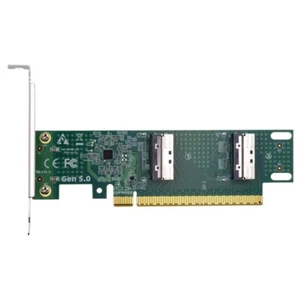 CY PCIE5.0 16x to Dual MCIO 8i SFF-TA-1016 VROC Virtual RAID Adapter for SSD - Afbeelding 1 van 7