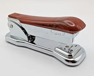 Vintage Ace Cadet Liftop Modell 302 Hefter marmoriert braun Bakelit funktionstüchtig  - Bild 1 von 14