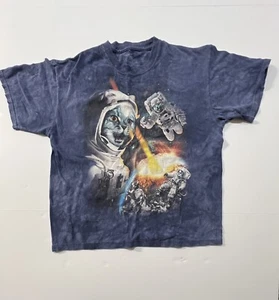 The Mountain Cataclysm Cat Astronaut Shirt Erwachsene Größe Large Kurzarm - Bild 1 von 6