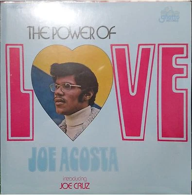 Mega Rare salsa LP JOE ACOSTA The power of love INTRODUCING JOE ACOSTA Red Vinyl - Image 1 of 2