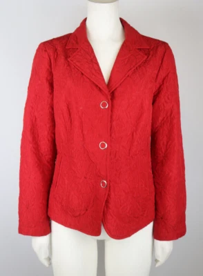 CHAQUETA ACOLCHADA LIGERA ROJA MUJER - RQT PETITE - TALLA PM Foto 1 de 4