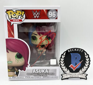 ASUKA WWE RAW SIGNED AUTOGRAPH POP FUNKO #96 DIVA WRESTLER B BECKETT BAS COA