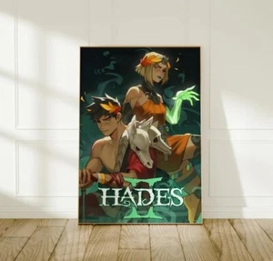 Hades 2 Game Poster, Zagreus & Melinoe Wall Art - Picture 1 of 4