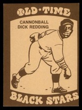 1974 Laughlin Old Time Black Stars Baseball #25 Cannonball Redding NM