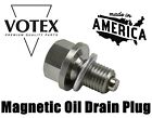 Stainless Steel Engine Oil Drain Plug Neodymium Magnet Fit: Suzuki 09247-10008
