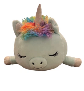 Squishmallows Justice Crystal Plush Unicorn 11" Stuffed Animal Kellytoy Retired - Picture 1 of 12