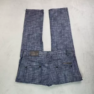 Vaqueros Orisue para hombre 36 X 34 lavado oscuro repensar denim clásico con botones mosca altura media - Imagen 1 de 21