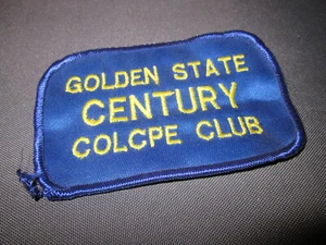 Vintage NALC GOLDEN STATE CENTURY COLCPE Committee Political Education PATCH - Picture 1 of 3