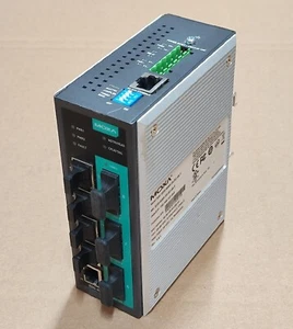 EDS-408A-3S-SC-48-T MOXA MANAGED ETHERNET SWITCH - Picture 1 of 7