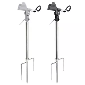 Soporte de caña de pescar para banco soporte de campo de pesca soporte caña de pescar ajustable - Imagen 1 de 12