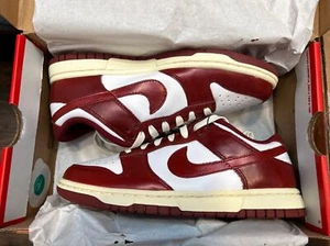 Nike Dunk Low Retro Premium "Vintage Team Red" - Women’s Size 7 - Picture 1 of 17