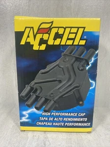 ACCEL 120141 Distributor Cap - Female - Socket Style - Crab - Black - Picture 1 of 9