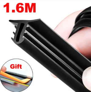 1.6M Rubber Car Dashboard Sealing Strips Noise Sound Insulation Strip Accessory - Bild 1 von 13