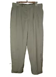 Arrow Men's Dress Pants Taupe 34W x 29L New Wool Blend - Picture 1 of 9