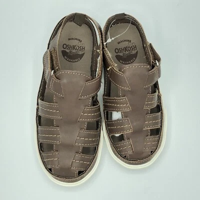 Sandalia marrón OshKosh Kale para niños pequeños - *DESAJUSTE* talla L9, R12 Foto 1 de 4