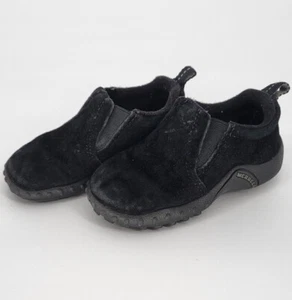 Merrell Jungle Suede Moc Jr Black Infant Size 5 - Picture 1 of 9