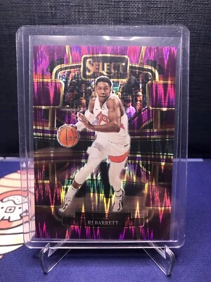 2023-24 Panini Select Prizm RJ Barrett Concourse Purple Flash #1 /175 - Image 1 of 2