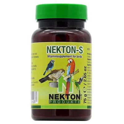 Nekton-S Multi-Vitamin for Birds, 75gm, (2.65 ounce) 2.64 Ounce (Pack of 1)