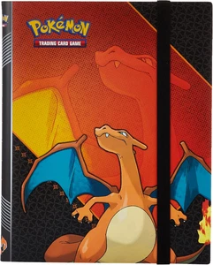 - Pokemon: Charizard 9-Pocket Full-View PRO Binder Rot, Sammelkarten Sammler - Bild 1 von 12