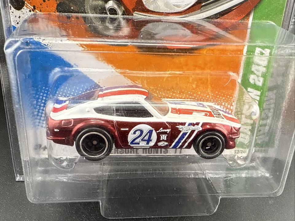 2011 Hot Wheels RED DATSUN 240Z Super Treasure Hunt 12/15 Free Shipping LOOK JDM - Image 1 of 4