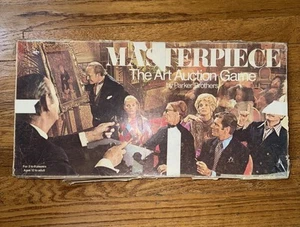 Vintage 1970 Masterpiece The Art Auction Game By Parker Brothers - Picture 1 of 3