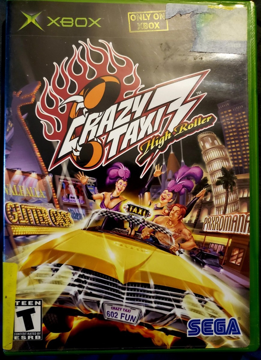 Microsoft Xbox Crazy Taxi 3: High Roller Video Games for