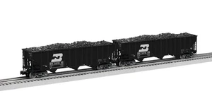 Lionel Trains 2326078 Burlington Northern 100T Hopper 2 Pack B, Spur O, Neu in OVP - Bild 1 von 1