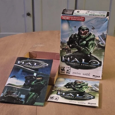 Halo Combat Evolved PC CD-ROM Bungie, Microsoft, Gearbox 2003 Completo Foto 1 de 3