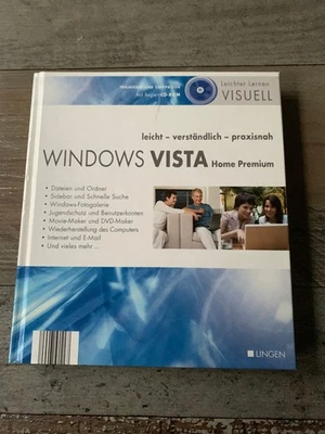 Computer Buch: Windos Vista Home Premium mit Begleit CD-Rom- Lingen Verlag - Bild 1 von 4