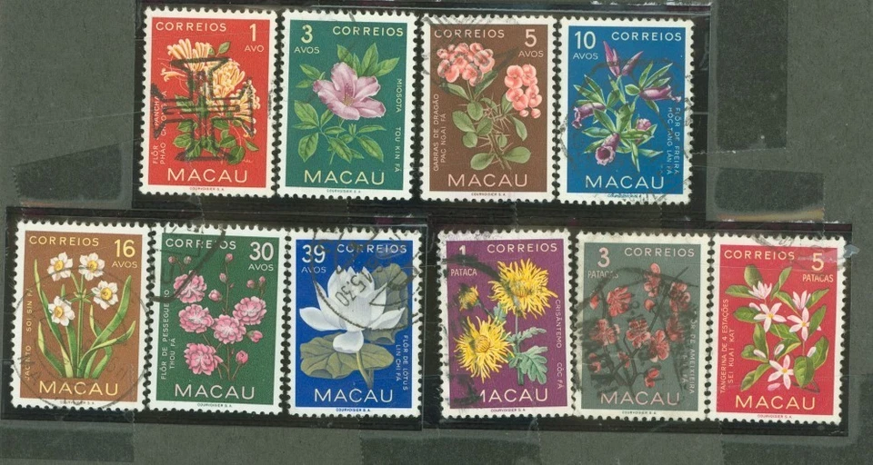Macao #372-381 juego usado (SCV=$16,30) Foto 1 de 1