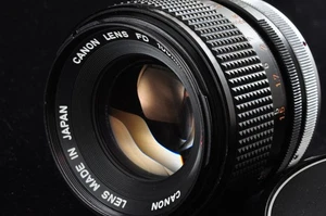 US duty incl. Rare O Canon FD 100mm f/2.8 S.S.C. SSC Manual Focus Lens JAPAN - Picture 1 of 8