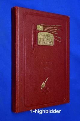 1929 SIGNED Heber J Grant Flashes From Eternal Semaphore Hardcover LDS Mormon - Image 1 of 4