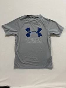 Kids Under Armour Heat Gear T-Shirt Size Youth Large - Picture 1 of 4