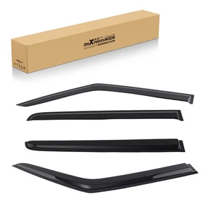 Weather Shield Guards for Suzuki Swift 2011-2017 Outside Mount 4PCS Black Tinted - Picture 1 of 11