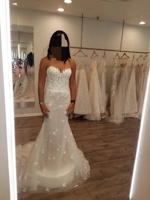 ****CUSTOM Ivory Nektaria Mermaid Gown - Wedding Dress**** - Image 1 of 4