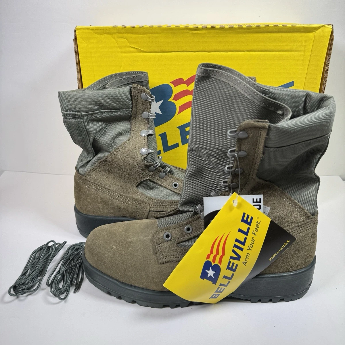 新品　未使用品　米軍実物　BELLEVILLE US 12.5R 30.5cm 新品 未使用品 米軍実物 BELLEVILLE US 12.5R 30.5cm - メルカリ