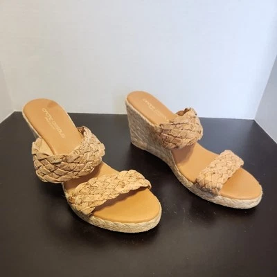 Sandalias André Assous Aria Alpargata Cuña Beige EU 40 Foto 1 de 4