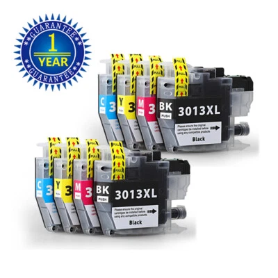 8PK LC3013 Ink Cartridges for Brother LC3011 XL MFC-J491DW J497DW J895DW J690 - Image 1 of 3