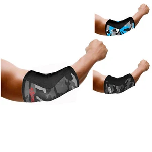 Elbow Sleeves PAIR Support & Compression for Weightlifting Power-lifting 5mm - Picture 1 of 5