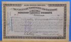 Second Mortgage Bond Scrip #97 Cincinnati Washington and Baltimore Railroad Co