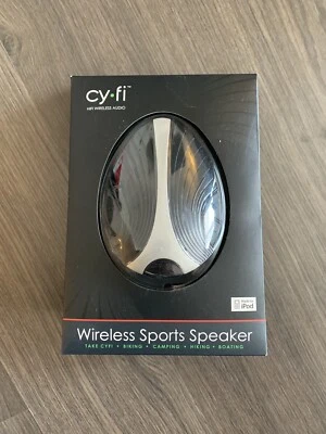 Cy Fi HIFI Audio Wireless Portable Biking Cycling  Sports Speaker For iPod Black - Image 1 of 4
