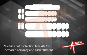 Bicycle Bike Frame Flex Fit CLEAR Stone chip Guard Paint Protection Film Kit - Picture 1 of 2