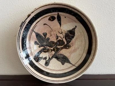 中国宋朝 Cizhou Jizhou 窑盘 / W 19.3[cm] 明锅碗元 — 第 1/4 张图片