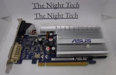 ASUS NVIDIA GeForce 8400 GS (EN8400GS SILENT/P/512M/A) 512MB DDR2 SDRAM PCI - Image 1 of 4
