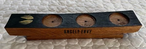 ANGEL'S ENVY Bourbon Collectible Whiskey Wooden Barrel Flight Tray - Picture 1 of 7