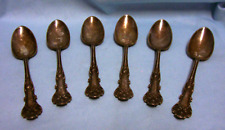 6 SPOONS ROGERS BROTHERS 1847 Charter Oak Silverplate International Dc 1906 (A1)