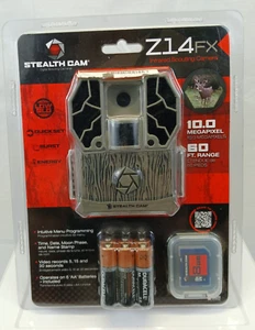 STEALTH CAM Z14FX 10 MEGAPIXEL 60 FT RANGE INFARED SCOUTING CAMERA NEW IN BOX - Picture 1 of 6