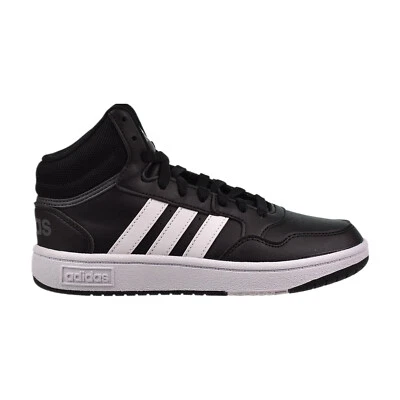Adidas Hoops 3.0 Mid Zapatos para Niños Núcleo Negro-Blanco Nube GW0402 Foto 1 de 4