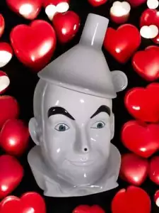 Zauberer von Oz Blech Mann Keramik Keksdose von Enesco nicht mehr produziert Showroom Probe - Bild 1 von 5